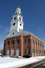 Newport, NH - Brick Church - Winter